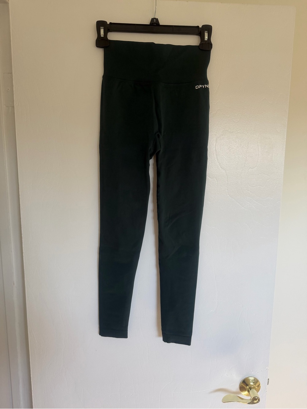 High-Waist Black Active Leggings